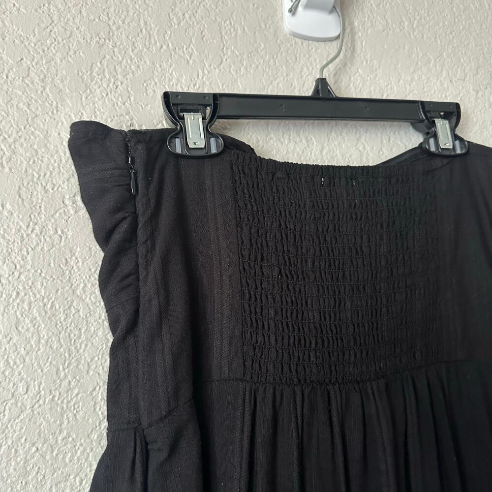 LSPACE Melody Strapless Cut Out Maxi Dress Black Size Medium - Picture 3 of 6